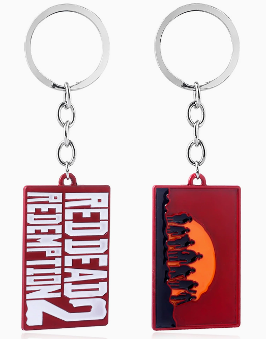Red Dead Redemption Exquisite Keychain—Carry the Spirit of the Wild West with You