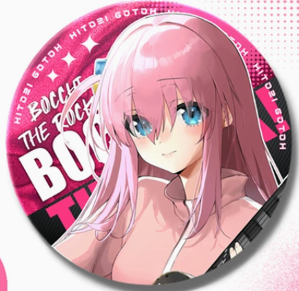 《Bocchi the Rock! 》PIN : Bocchi & Kita's Sparkle Rebellion!
