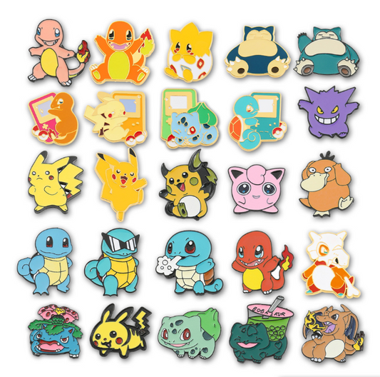 POKÉSWAG PINS: Squirtle & Jigglypuff's Street Style Takeover!
