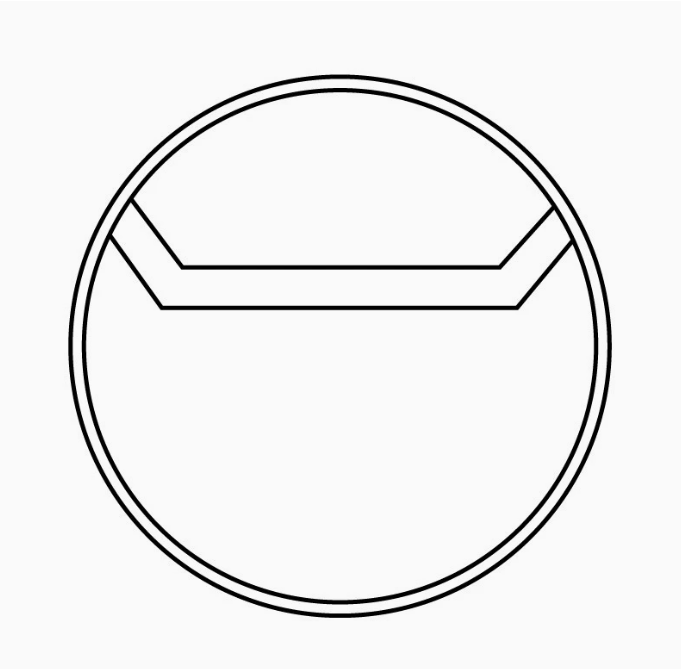 Clear PVC Badge Protector Sleeve – Round Pin Cover