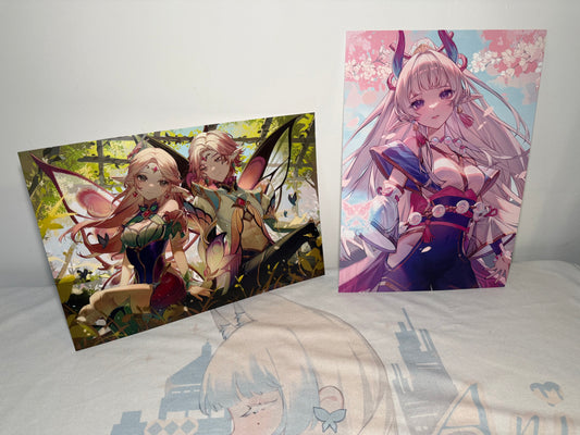 League of Legends Original Fan Art Poster Featuring Ezreal, Lux, and Syndra