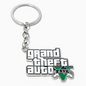 GTA5 Grand Theft Auto Metal Keychain