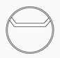Clear PVC Badge Protector Sleeve – Round Pin Cover