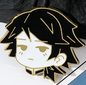 Demon Slayer Metal Badge – Zenitsu, Tanjiro, Shinobu Enamel Pin