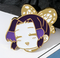 Demon Slayer Metal Badge – Zenitsu, Tanjiro, Shinobu Enamel Pin