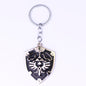 The Legend of Zelda: Breath of the Wild Owl Shield Keychain, Skyward Sword.Game Merchandise Accessory