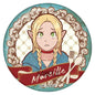 Delicious in Dungeon Merchandise Badge - Laios, Senshi, Marcille, Falin, Chilchack, and Tsurugi Enamel Pin Collection