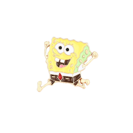 SpongeBob SquarePants Patrick Star Funny Happy Pin - Lapel Pin for Bags and Clothing Accessories