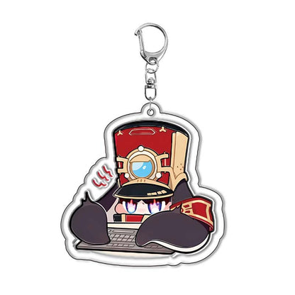 Honkai: Star Rail Pom-Pom Acrylic Keychain Pendant - Game Merchandise